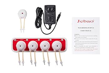 Jebao Auto Dosing Pump DP5 ドージングポンプ Amazon.com : Jecod Programmable Auto Dosing Pump DP-5, 5